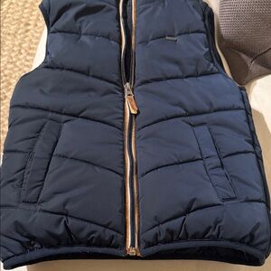 Kids Navy Puffer Vest